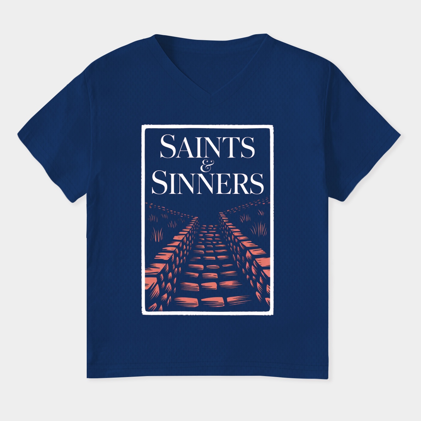 Saints & Sinners Women's Plus Size V-Neck T-Shirt