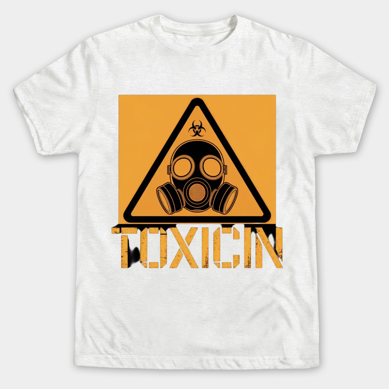 Toxicity Hazard Warning Men's Big & Tall T-shirt