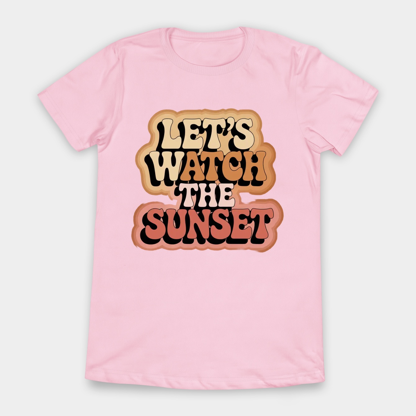Let's Watch The Sunset Women's T-Shirt