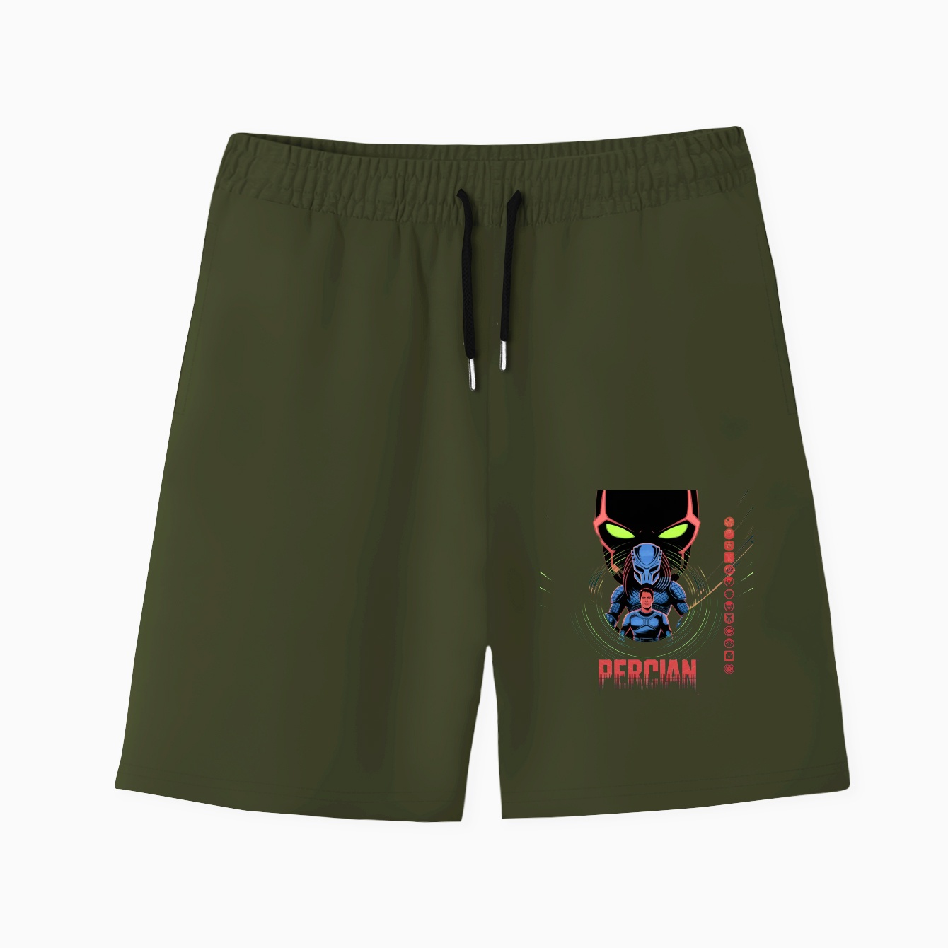 Predator Two-Sided Men's Quick-Dry Athletic Shorts