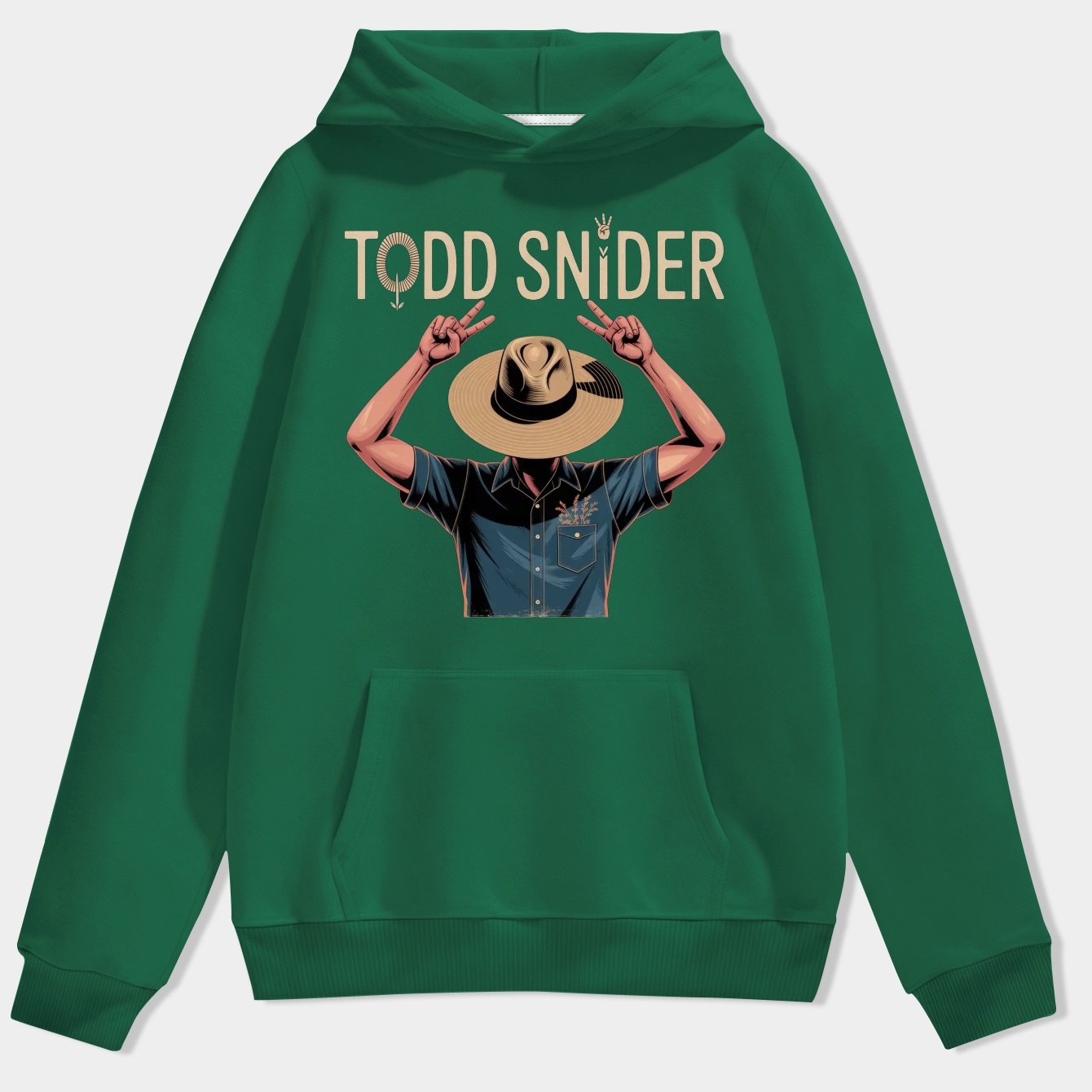 Todd Snider Graphic Design Men's Hoodie
