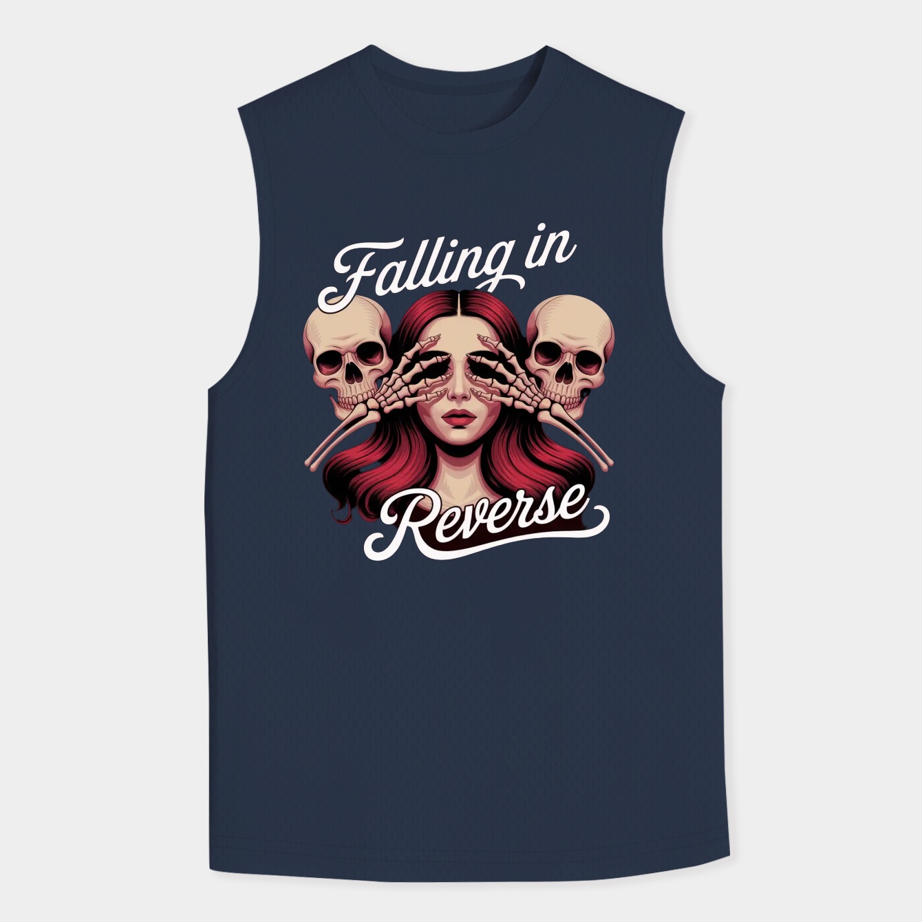 falling in the reverse vintage Men's Big & Tall Tank Top