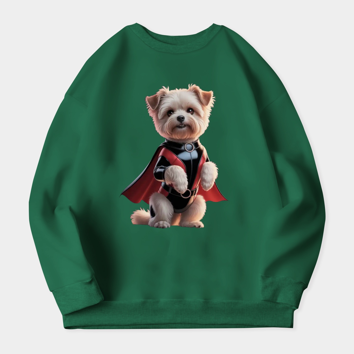 dogpool superhero pup Women's Plus Size Sweatshirt