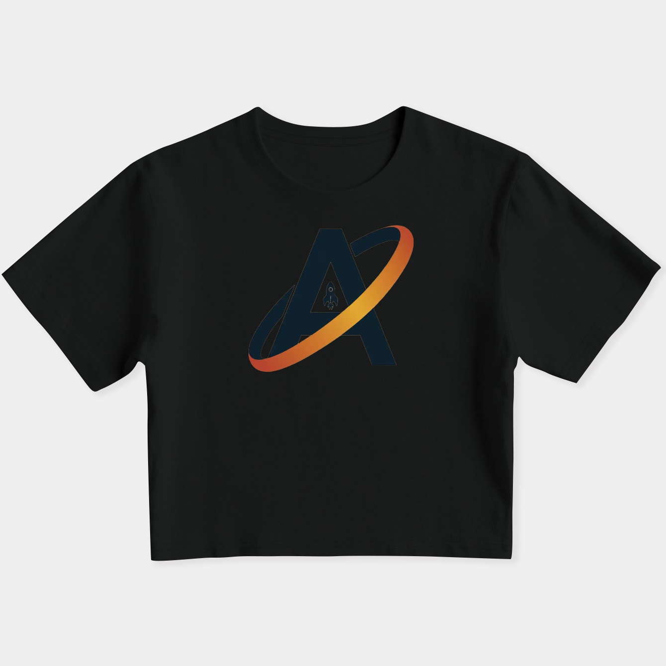 2020 Alien Crest Emblem Women's Slim Fit Baby Tee