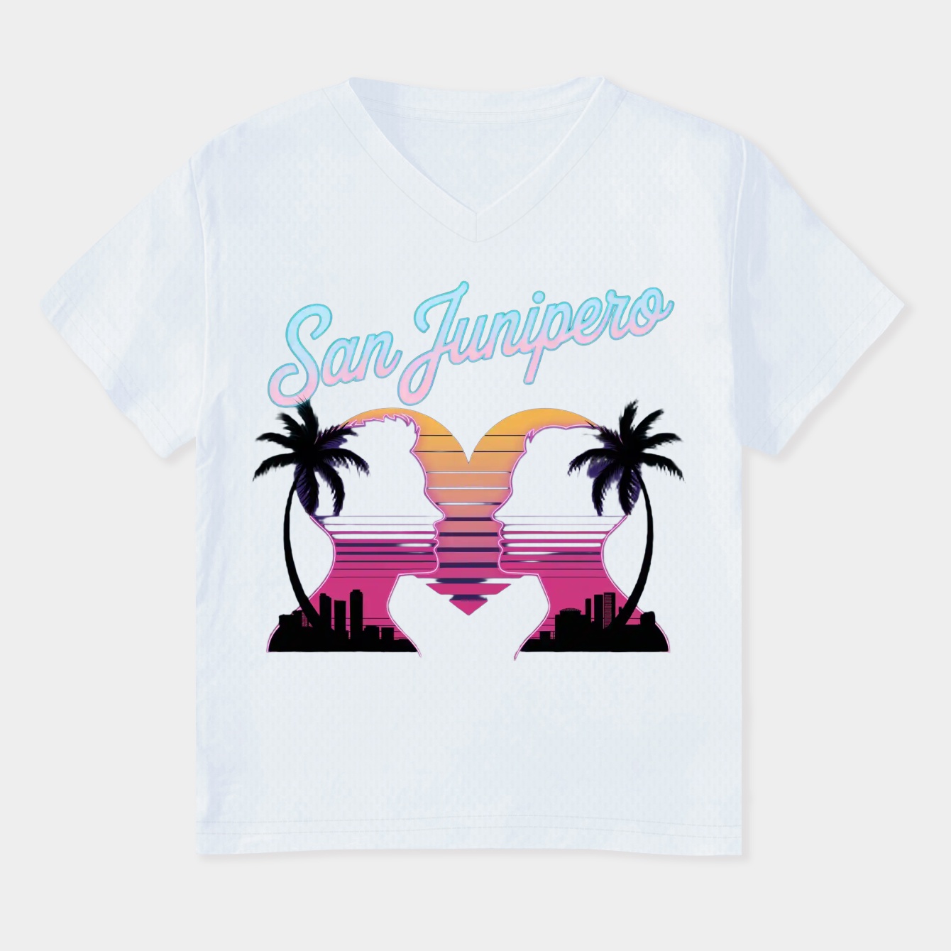 San Junipero Netflix Women's Plus Size V-Neck T-Shirt
