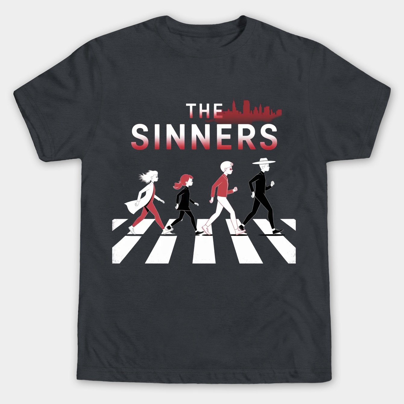 The Sinners Crossing Men's Big & Tall T-shirt