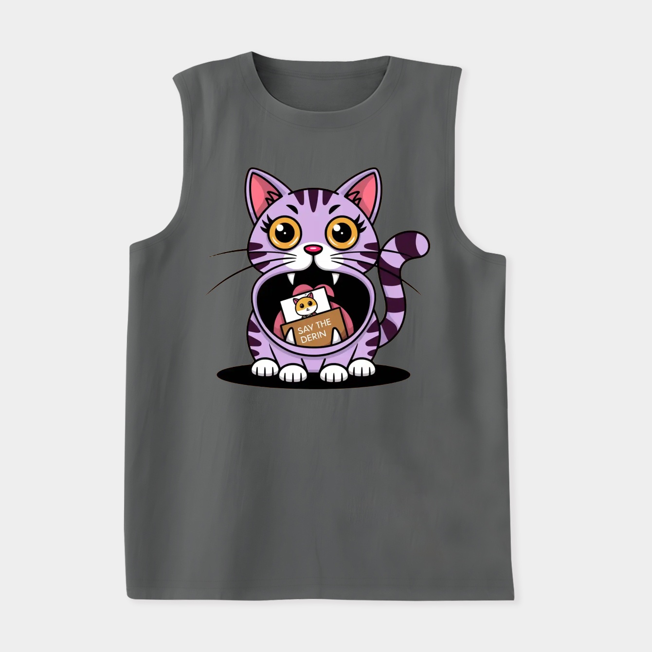 KPop Demon Hunters Chibi Derpy Save The Date Women's Soft Tank Top