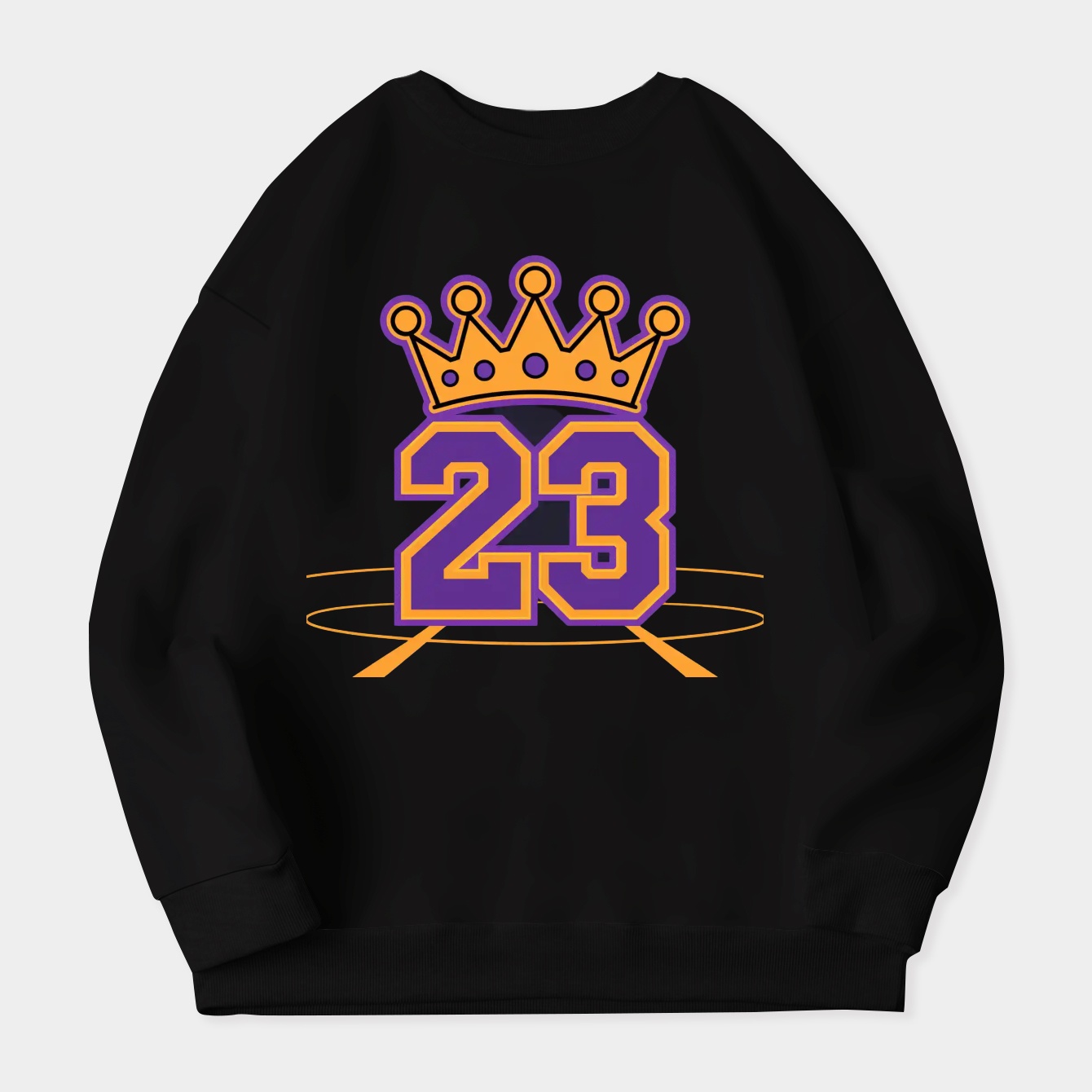 LA BRON logo Women's Plus Size Sweatshirt