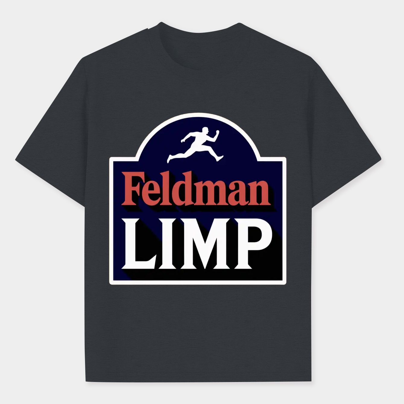 Feldman Limp Logo Design Men's Performance Athletic T-Shirt