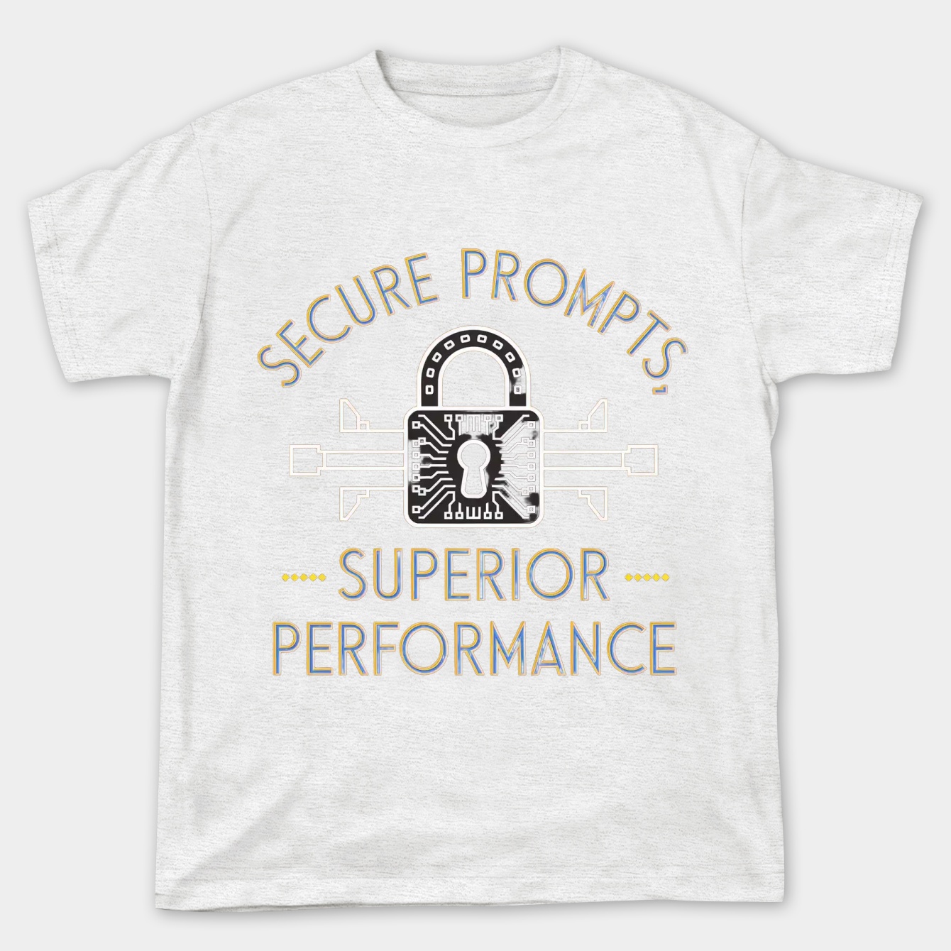Secure Prompts Tech Lockup Women's Plus Size T-shirt