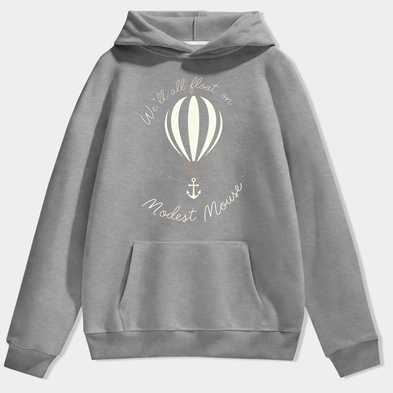 Modest Mouse Float on With Balloon Men's Hoodie