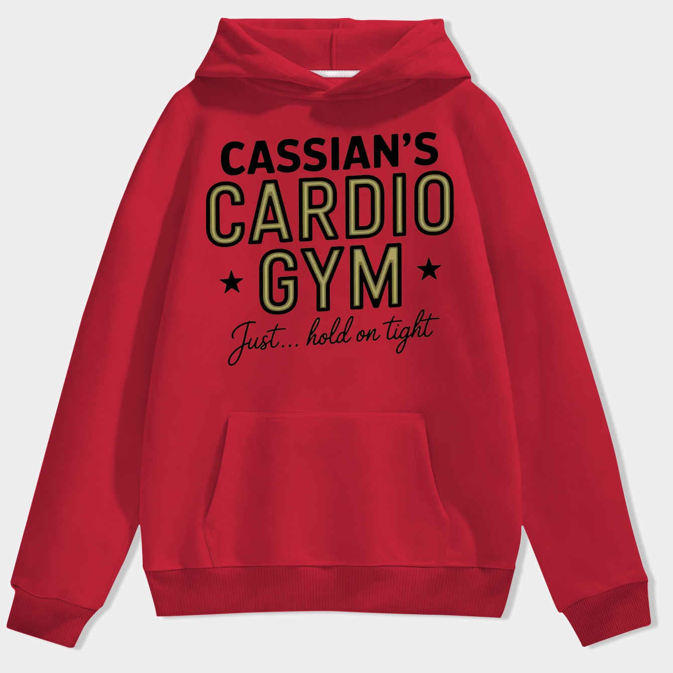 Cassian's cardio gym Men's Hoodie