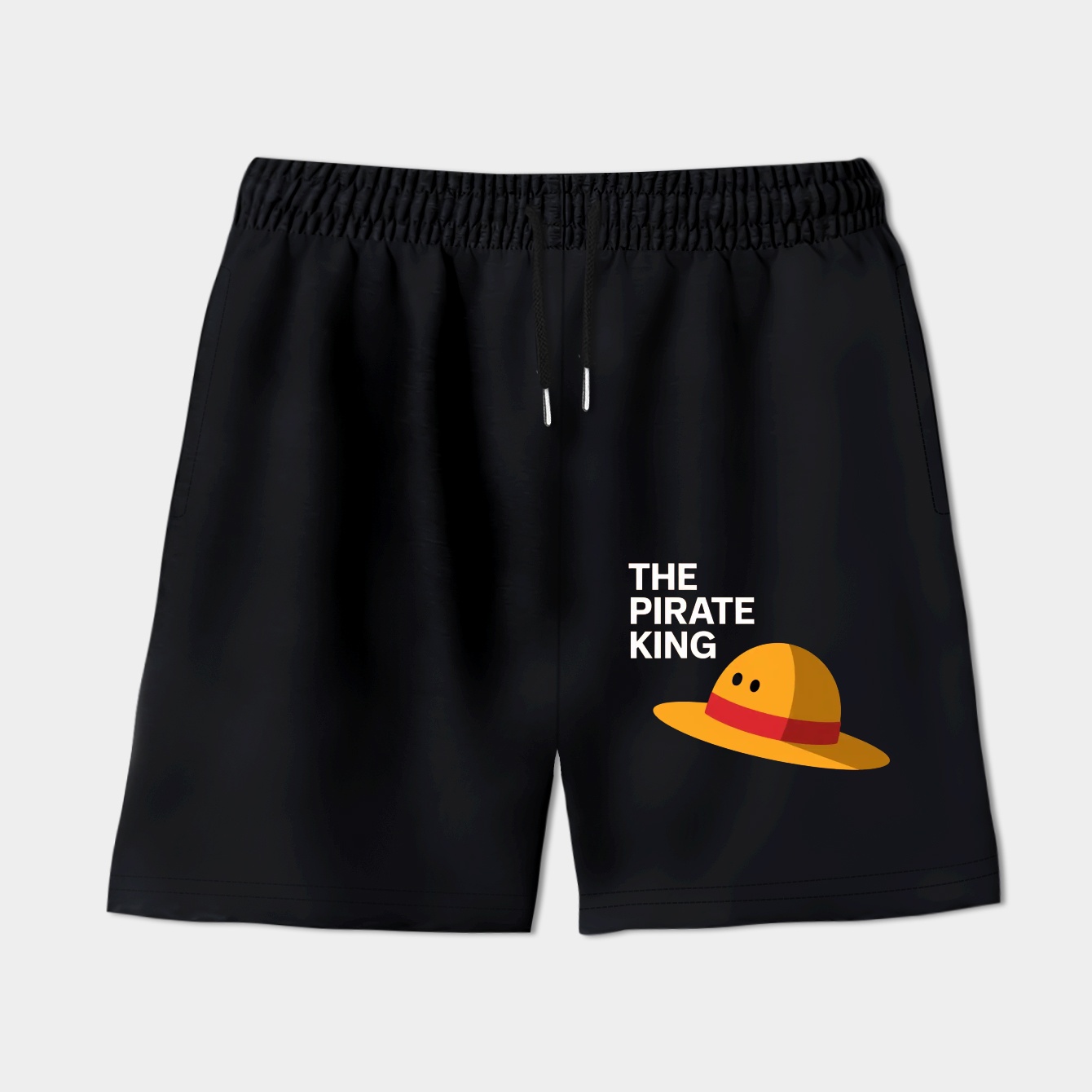 The Pirate King Minimalist Straw Hat One Piece Inspired Women's Shorts