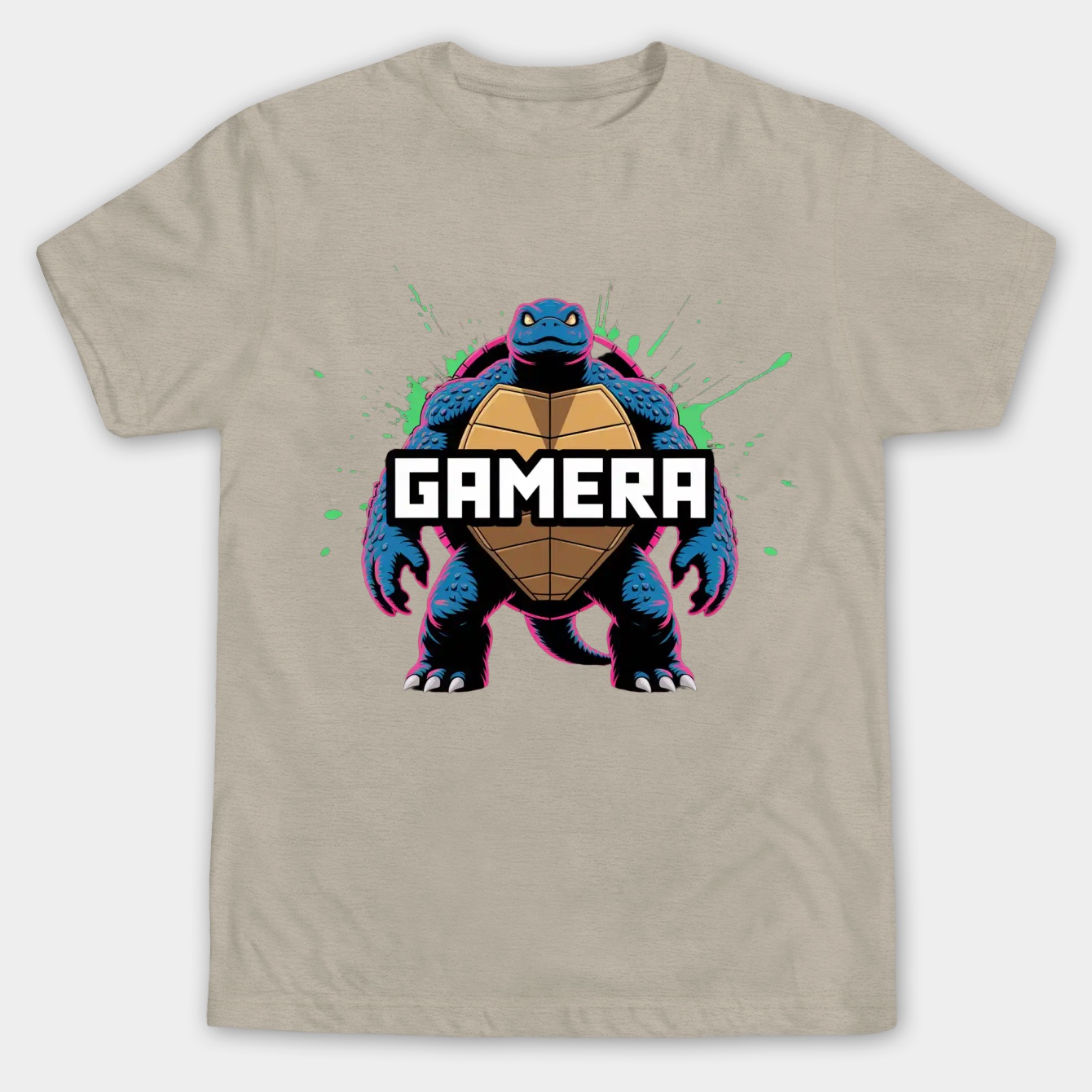GAMERA - Splatter Men's Big & Tall T-shirt
