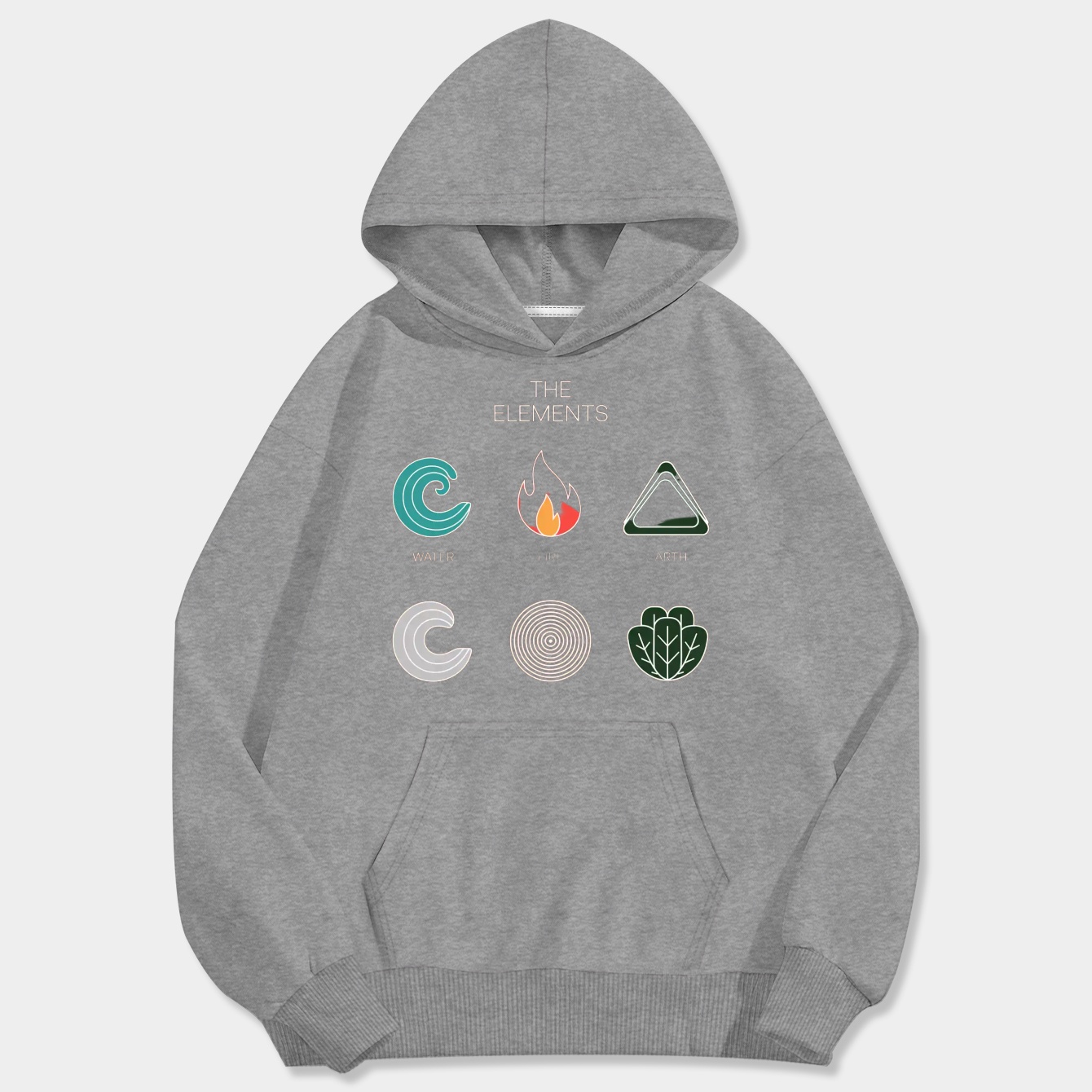 The Five Elements Avatar Men's Big & Tall Hoodie