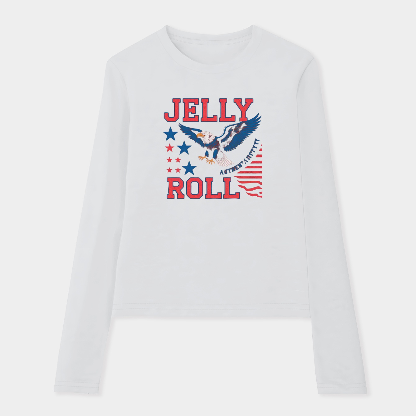 Jelly Roll Eagle Women's Soft Long Sleeve T-Shirt