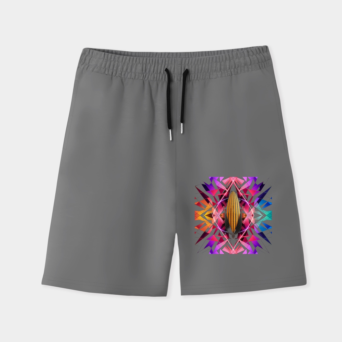 Atomic Corn Men's Quick-Dry Athletic Shorts