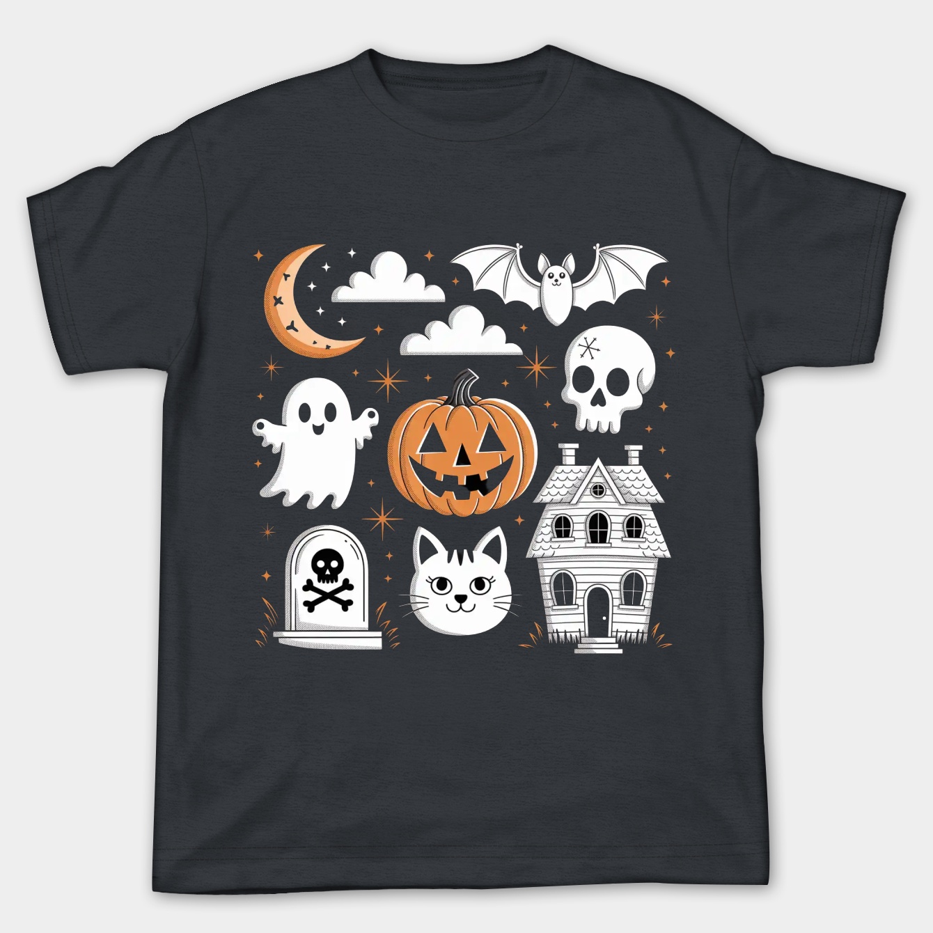 Spooky Stuff Collection Women's Plus Size T-shirt