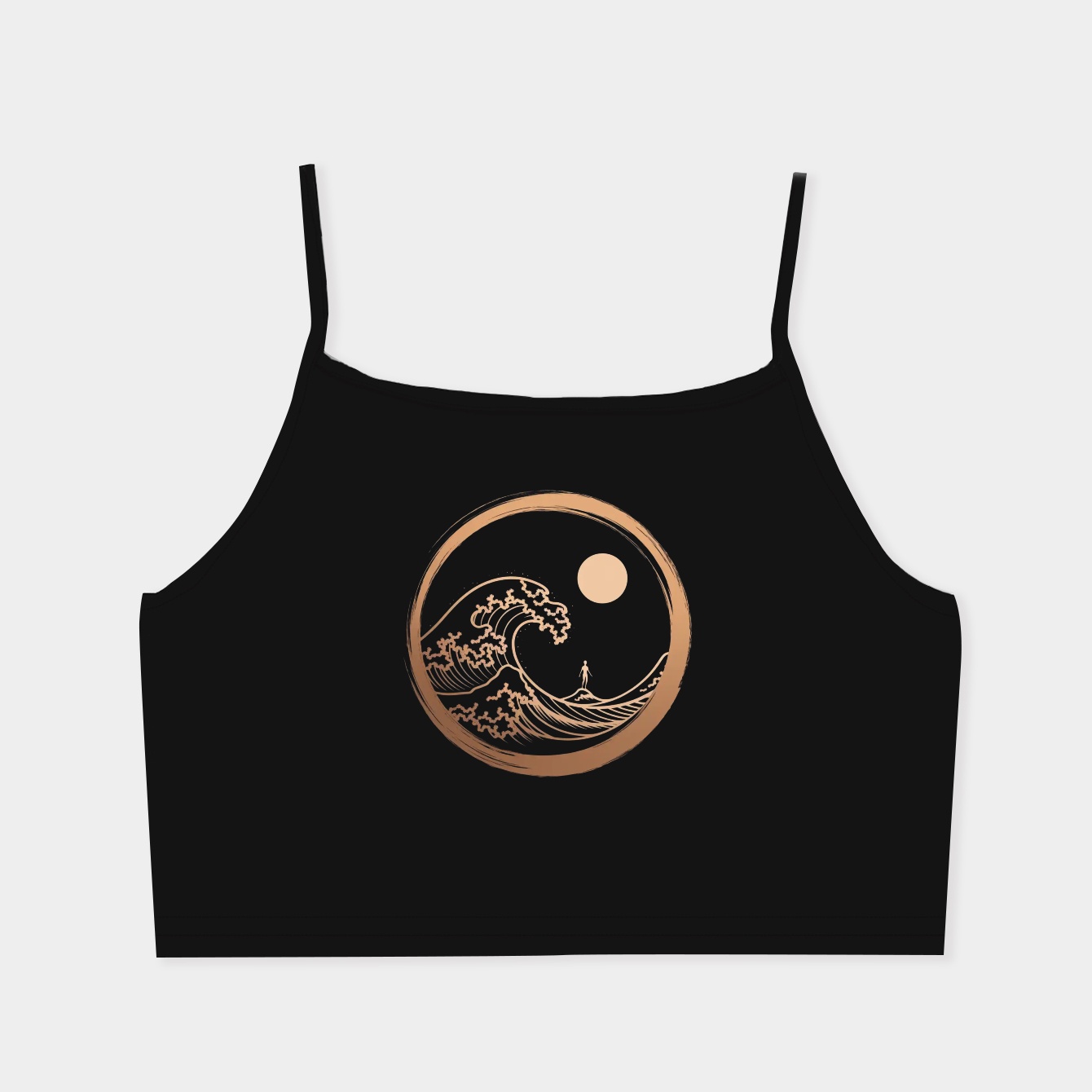 Moonlit Tide Women's  Spaghetti Strap Tank Top
