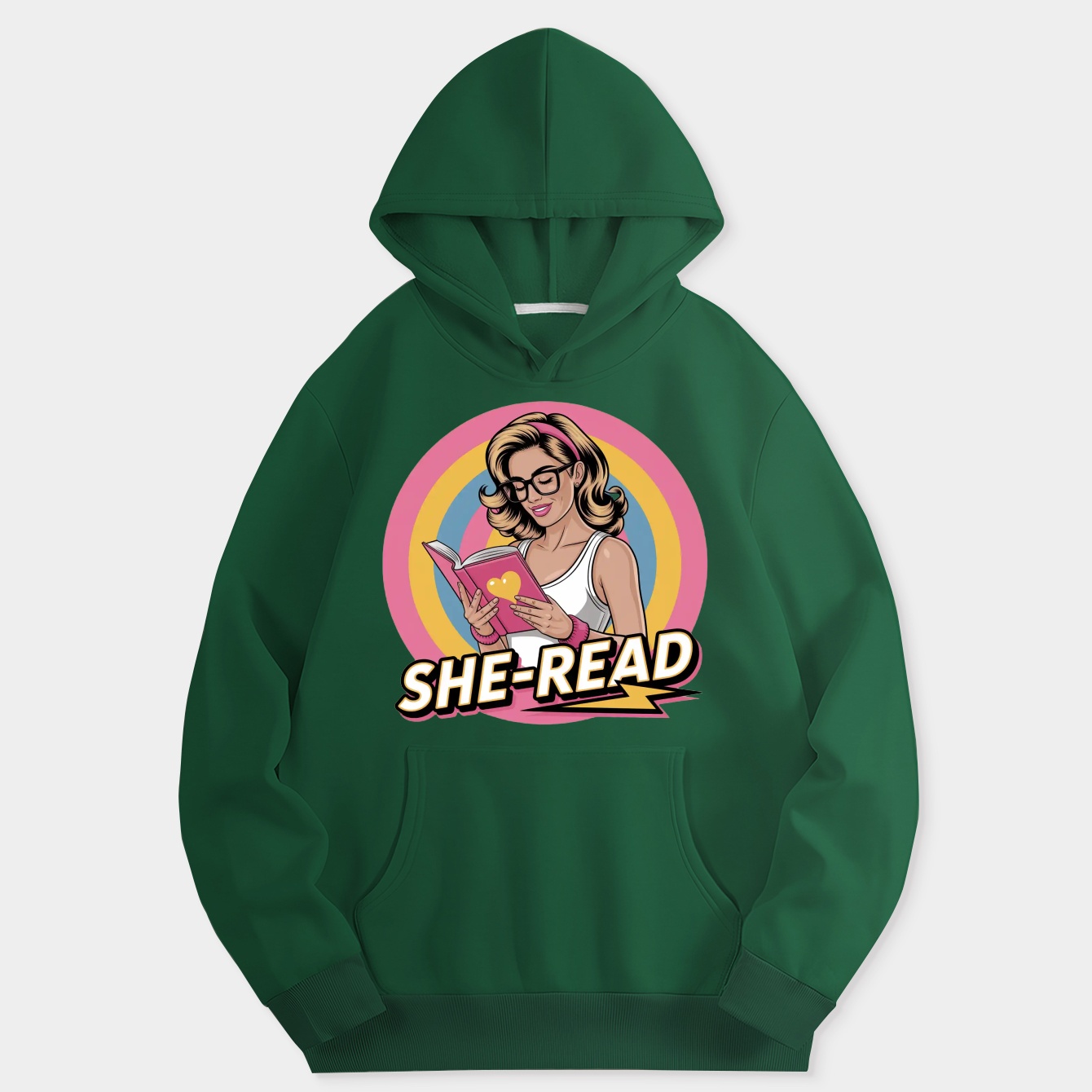 She-Read Empowered Reader Women's Hoodie