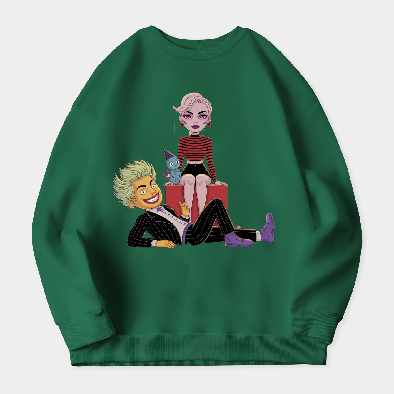 GHOST WITH THE MOST Women's Plus Size Sweatshirt