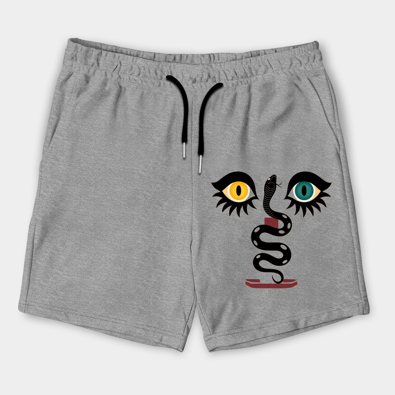 Snake pillar Men's Shorts