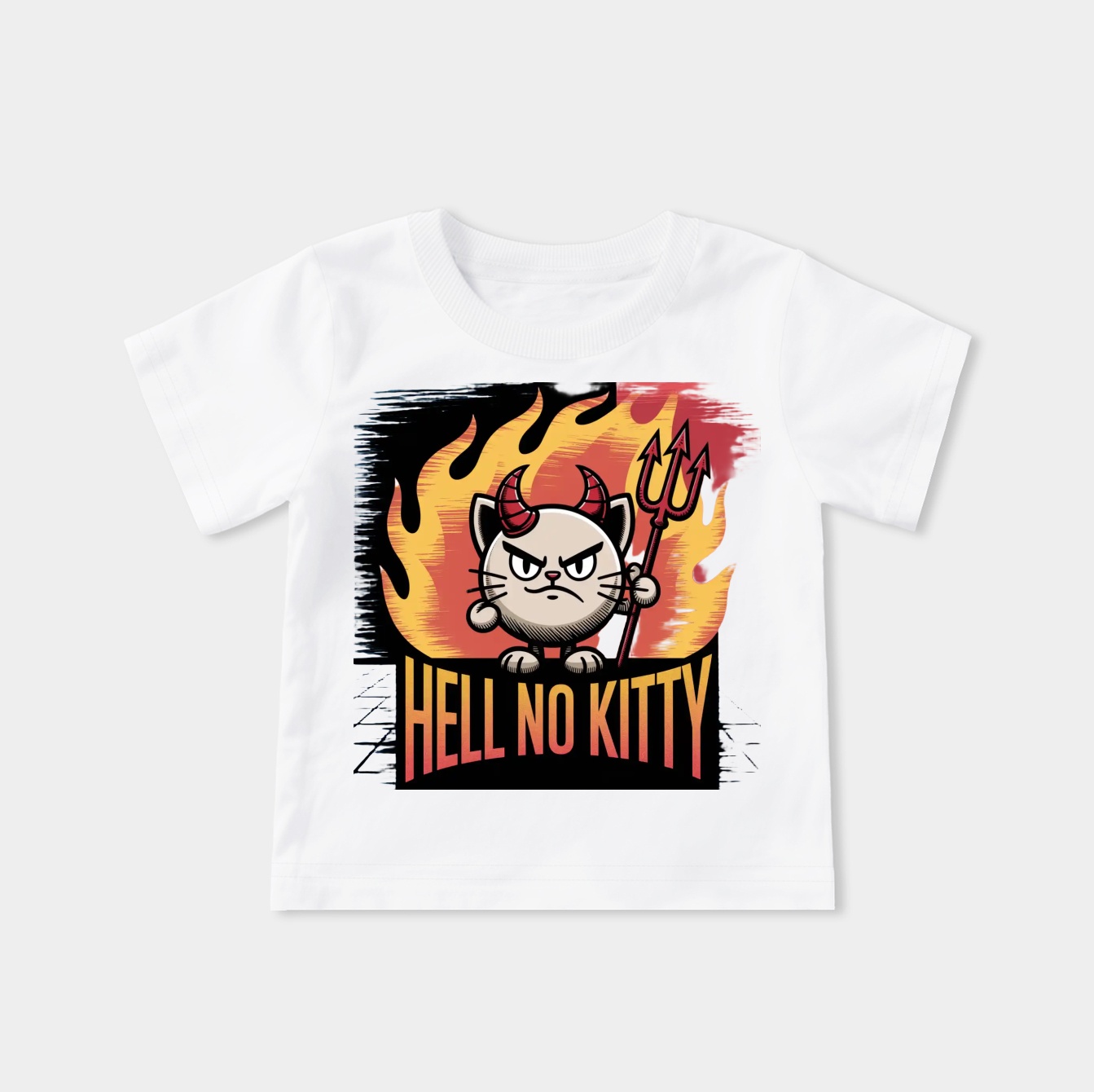 Hell No Kitty Youth Classic T-Shirt