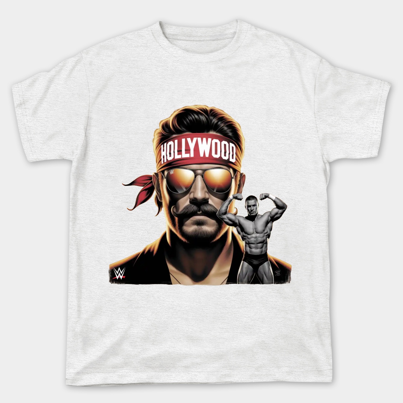 Hulk Hogan WWE Signature Women's Plus Size T-shirt