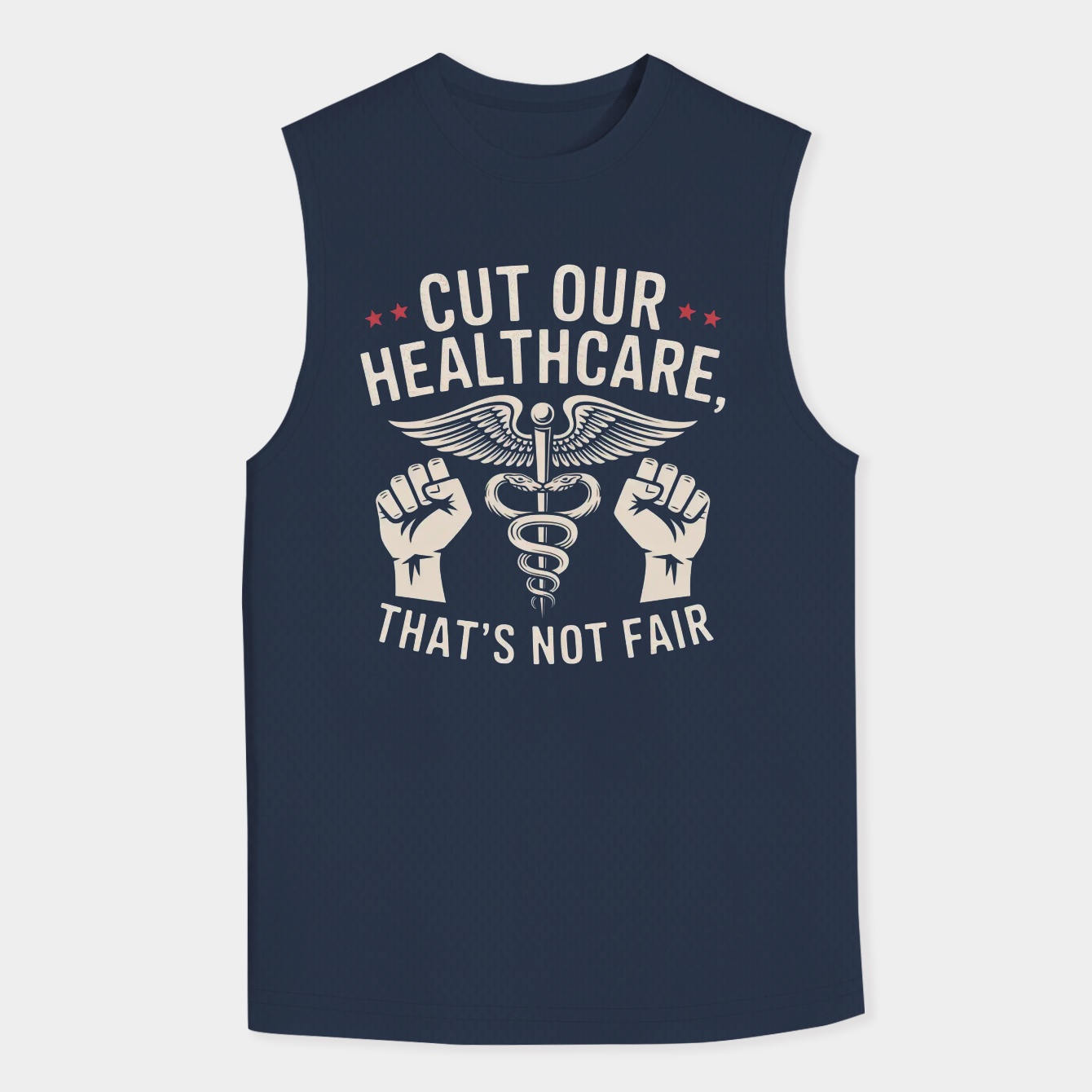 Healthcare Justice: Stand for Fairness Men's Tank Top