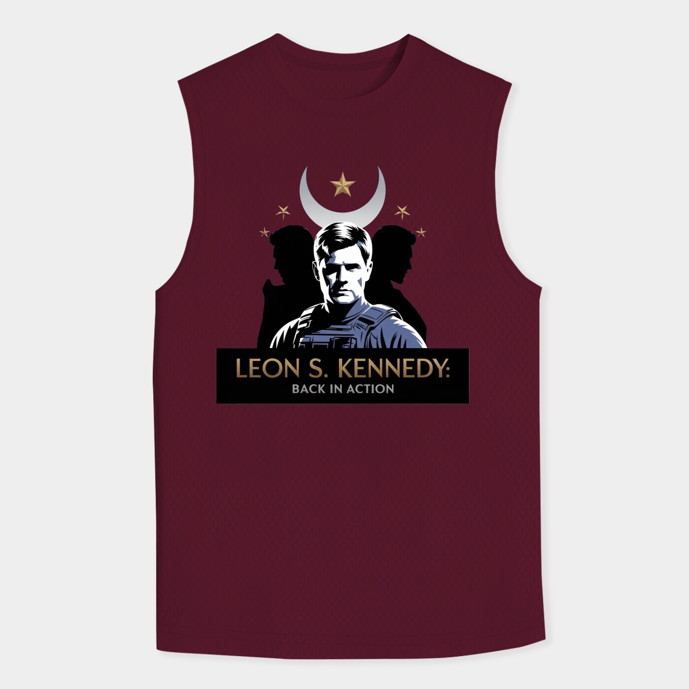 Leon S. Kennedy: Celestial Vigil Men's Big & Tall Tank Top