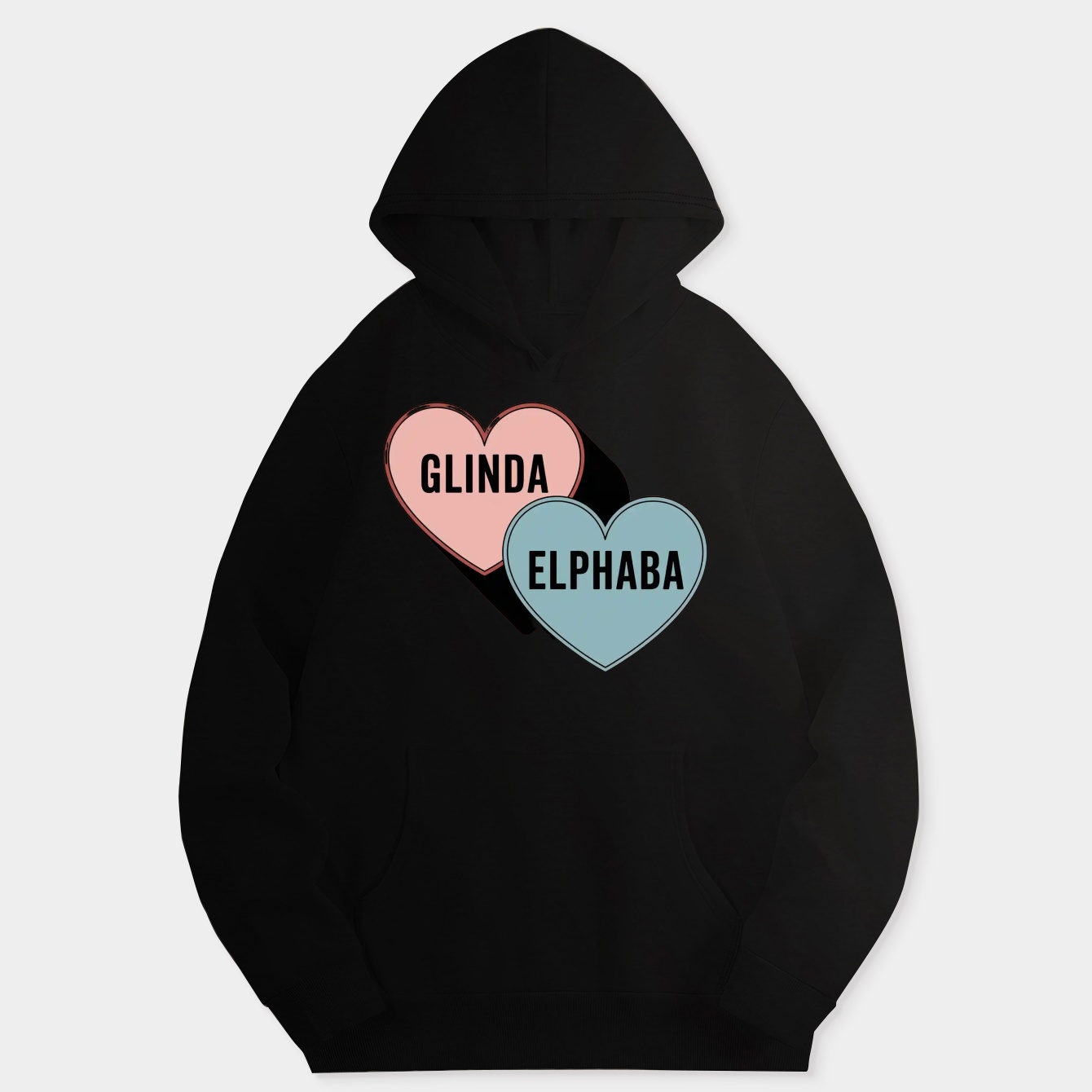 Glinda and Elphaba Candy Hearts