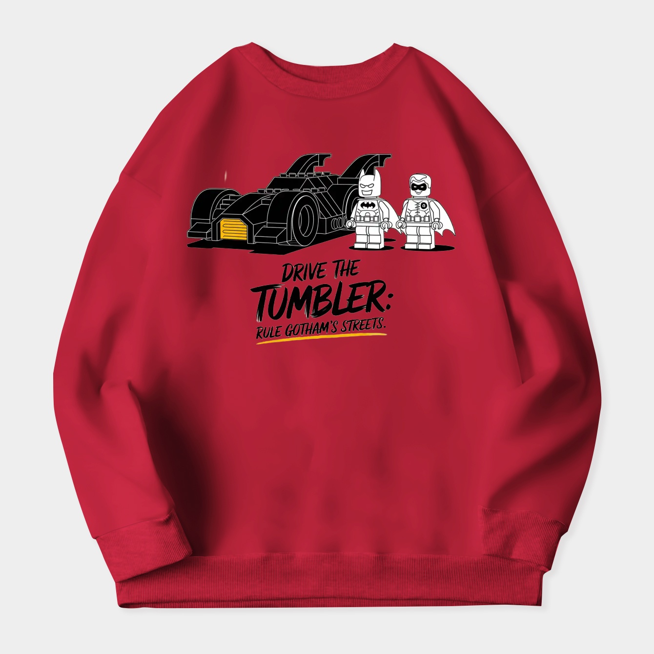 Rule Gotham: LEGO Tumbler Heroes Women's Crewneck Sweatshirt