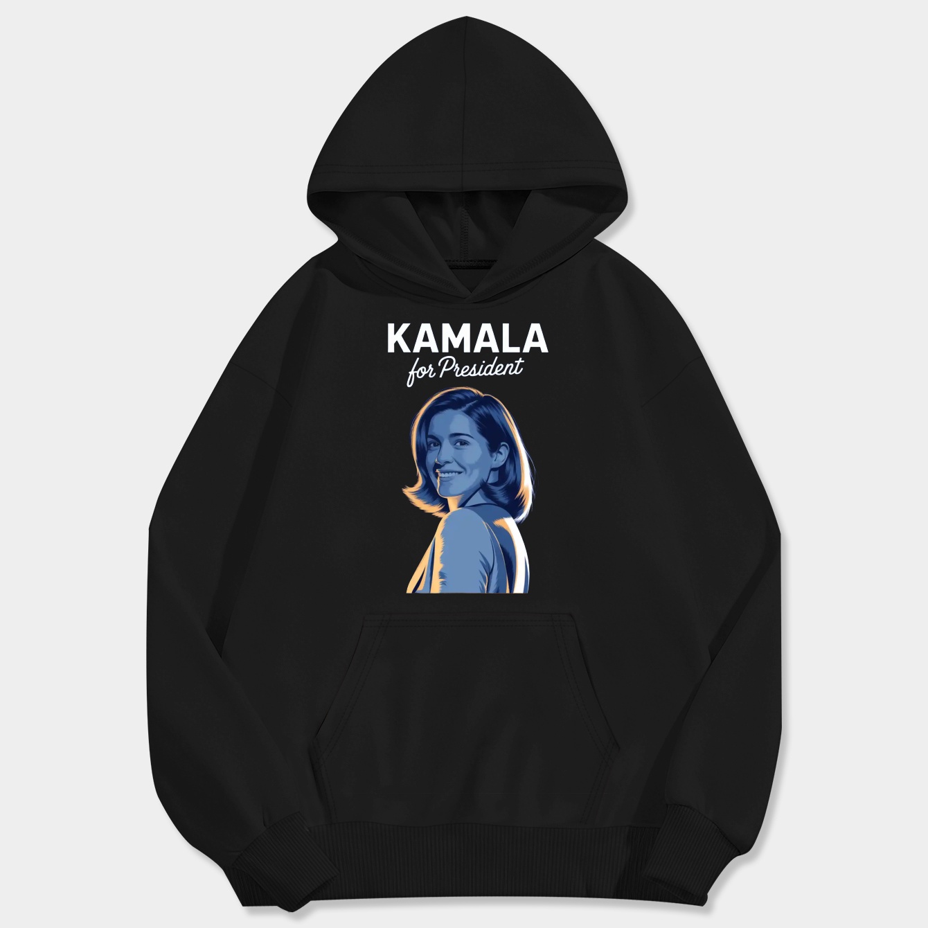 Kamala for President Men's Big & Tall Hoodie
