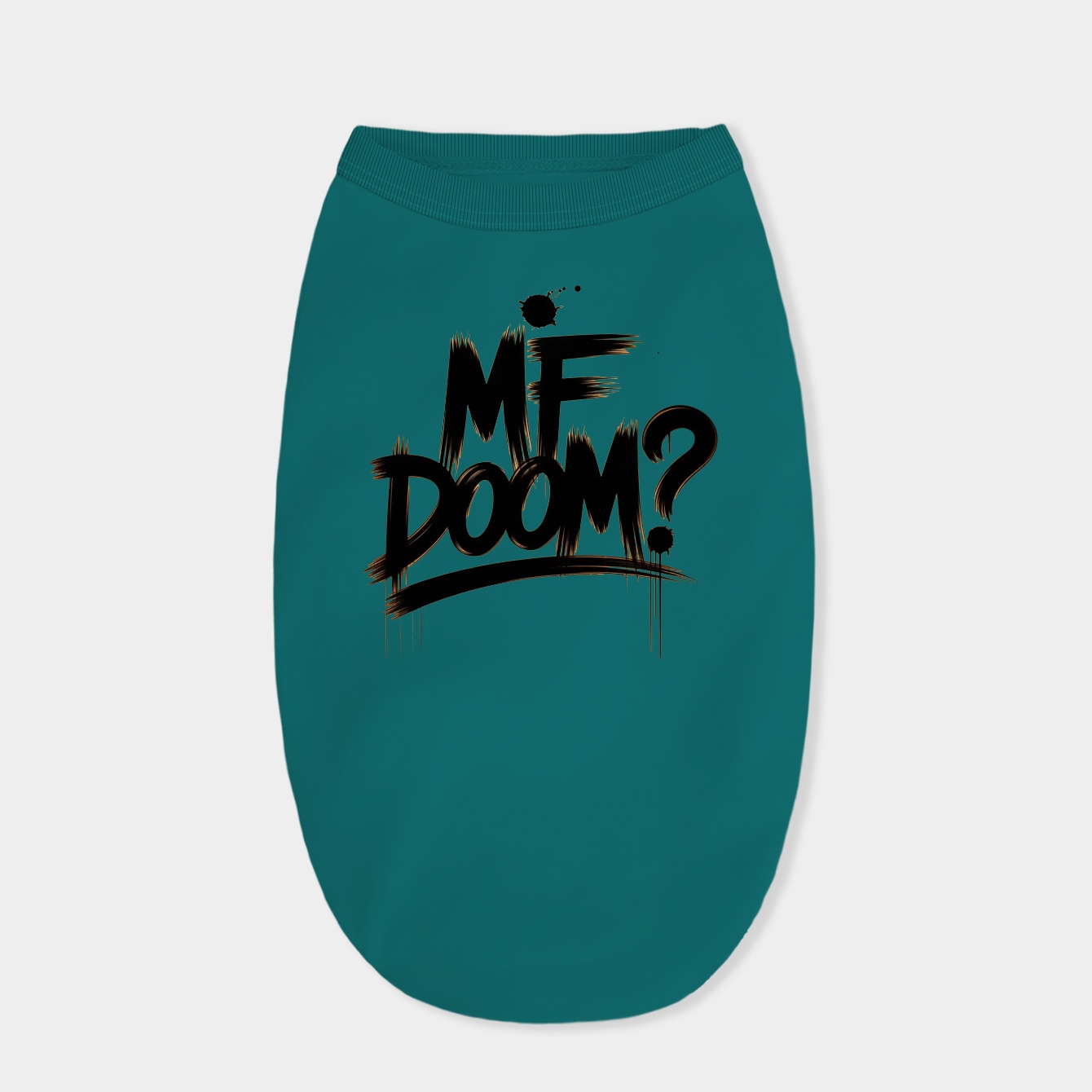 Mf-Doom Ink Blots Dog Shirt