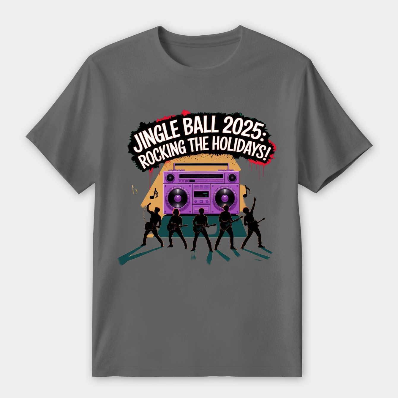 Jingle Ball 2025 Urban Holiday Bash Women's Premium Soft T-Shirt
