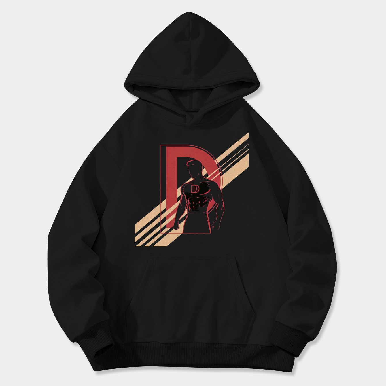 Daredevil in Shadows Women's Plus Size Hoodie