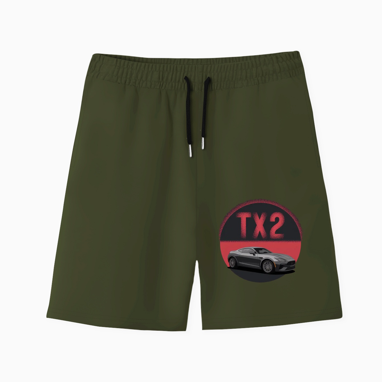 TX2 Logo Men's Quick-Dry Athletic Shorts