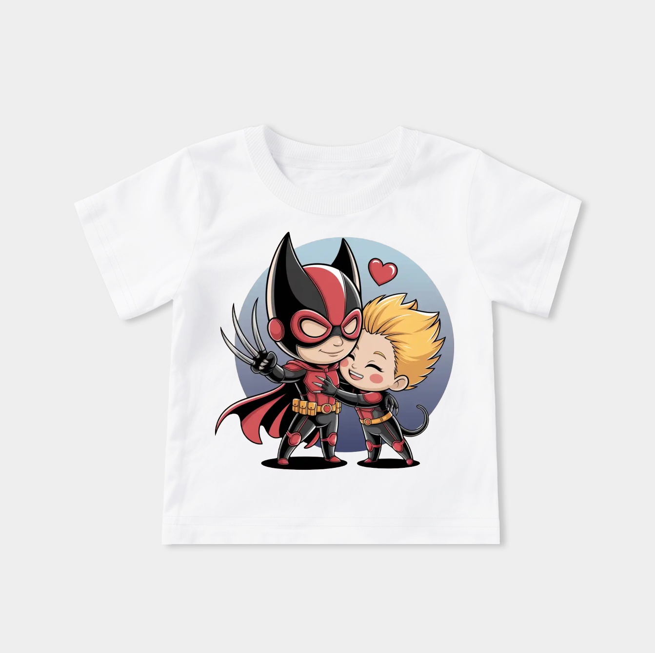Mini Deadpool and Friend Wolverine Youth Classic T-Shirt
