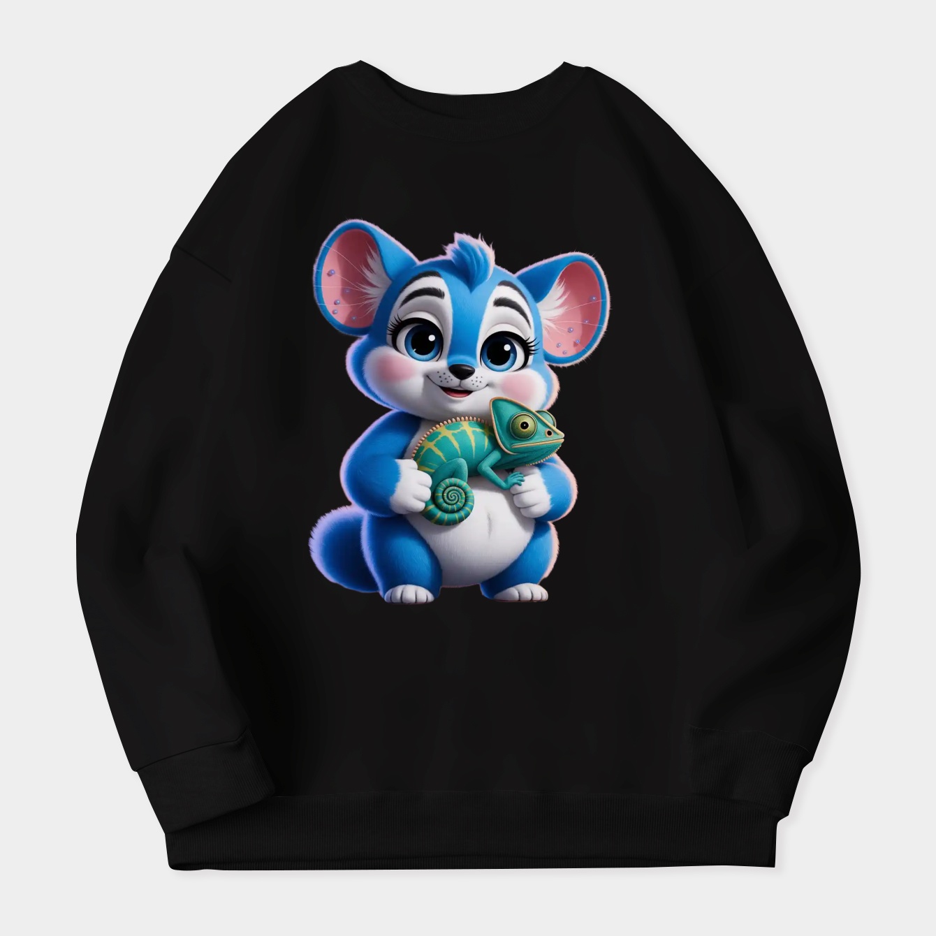 Stitch and Pascal Women's Plus Size Sweatshirt