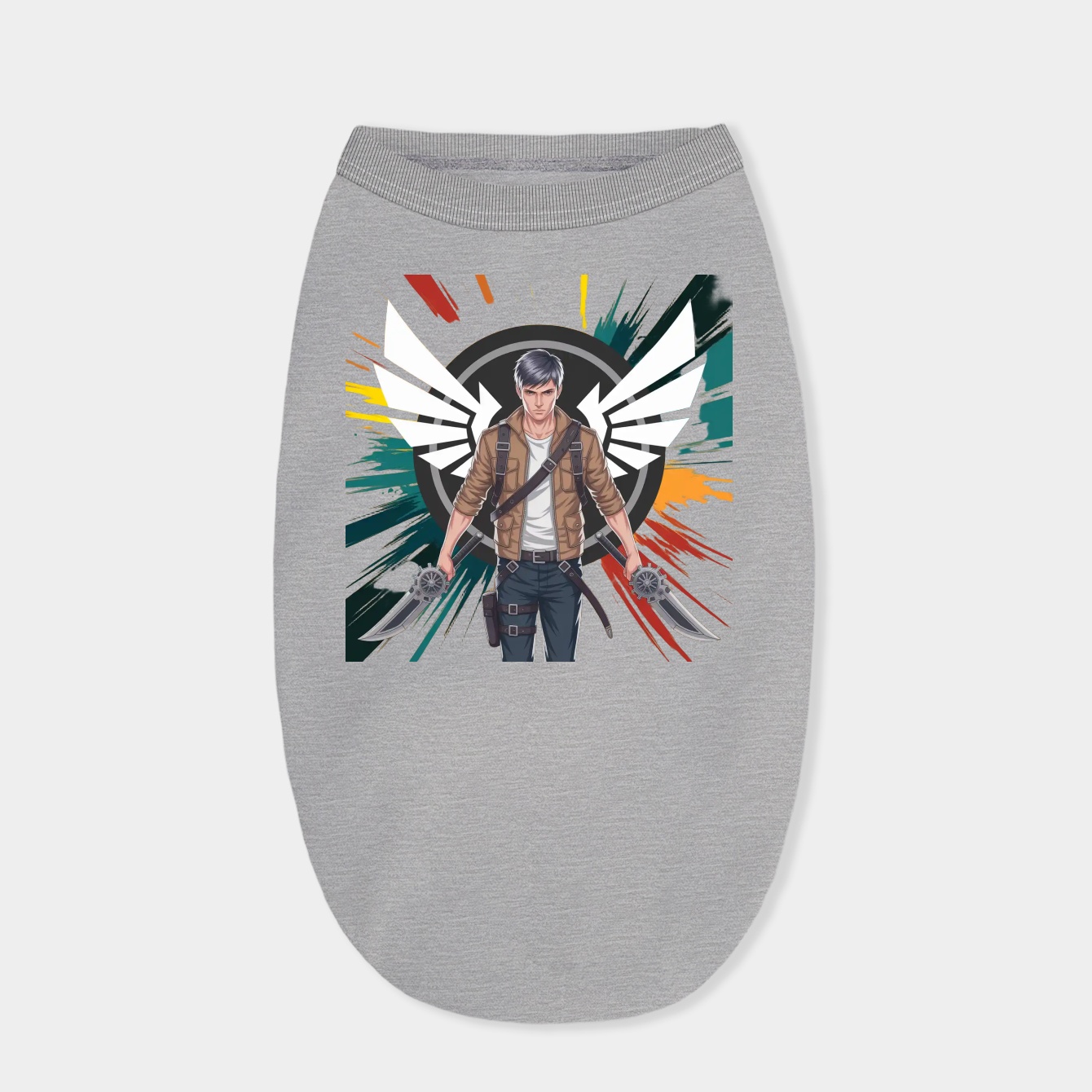 Levi Ackerman Dynamic Splash Dog Shirt