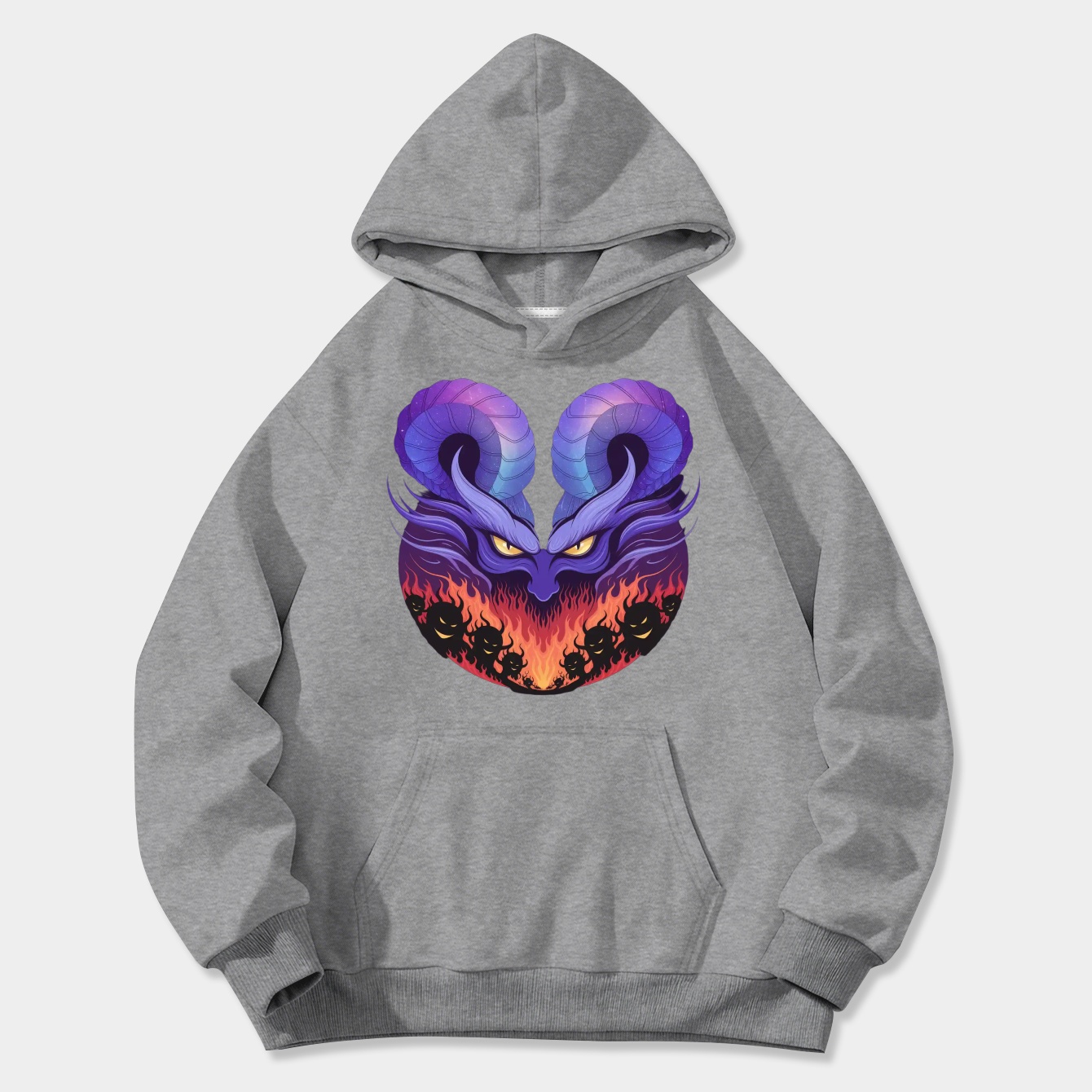 Hell's Gaze Women's Plus Size Hoodie