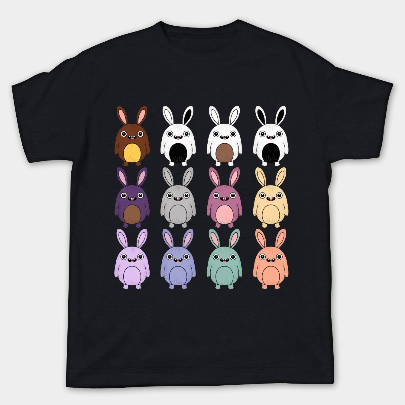 Labubu Rainbow Women's Plus Size T-shirt