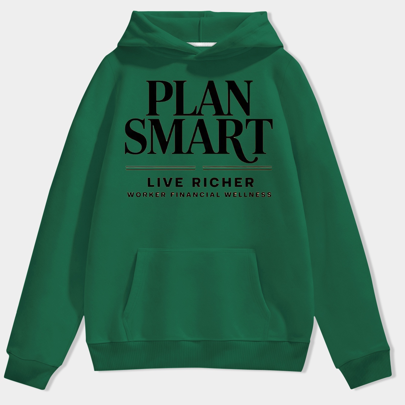Plan Smart, Live Richer Men's Hoodie