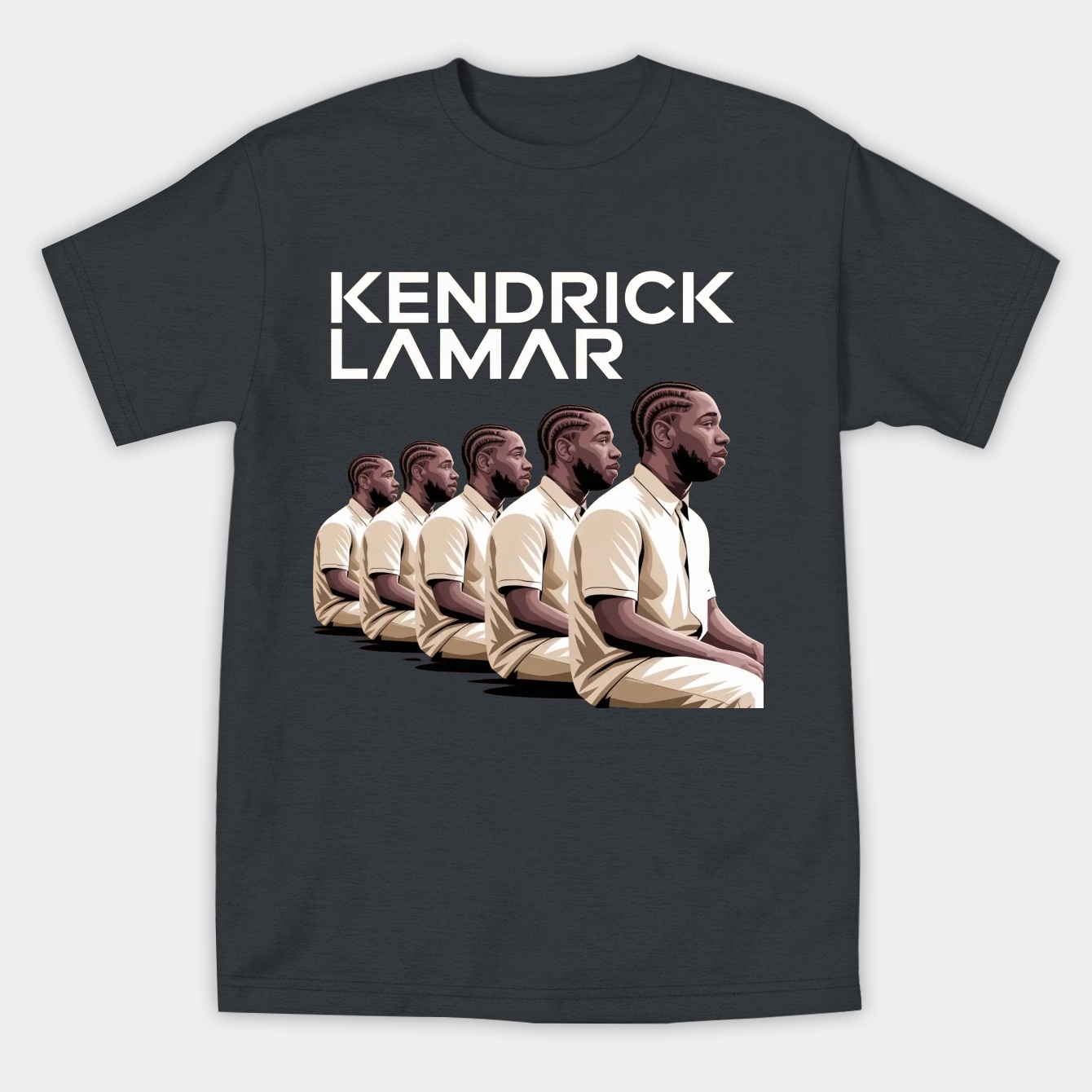 KENDRICK LAMAR // VECTOR ART Women's Athletic Performance T-Shirt