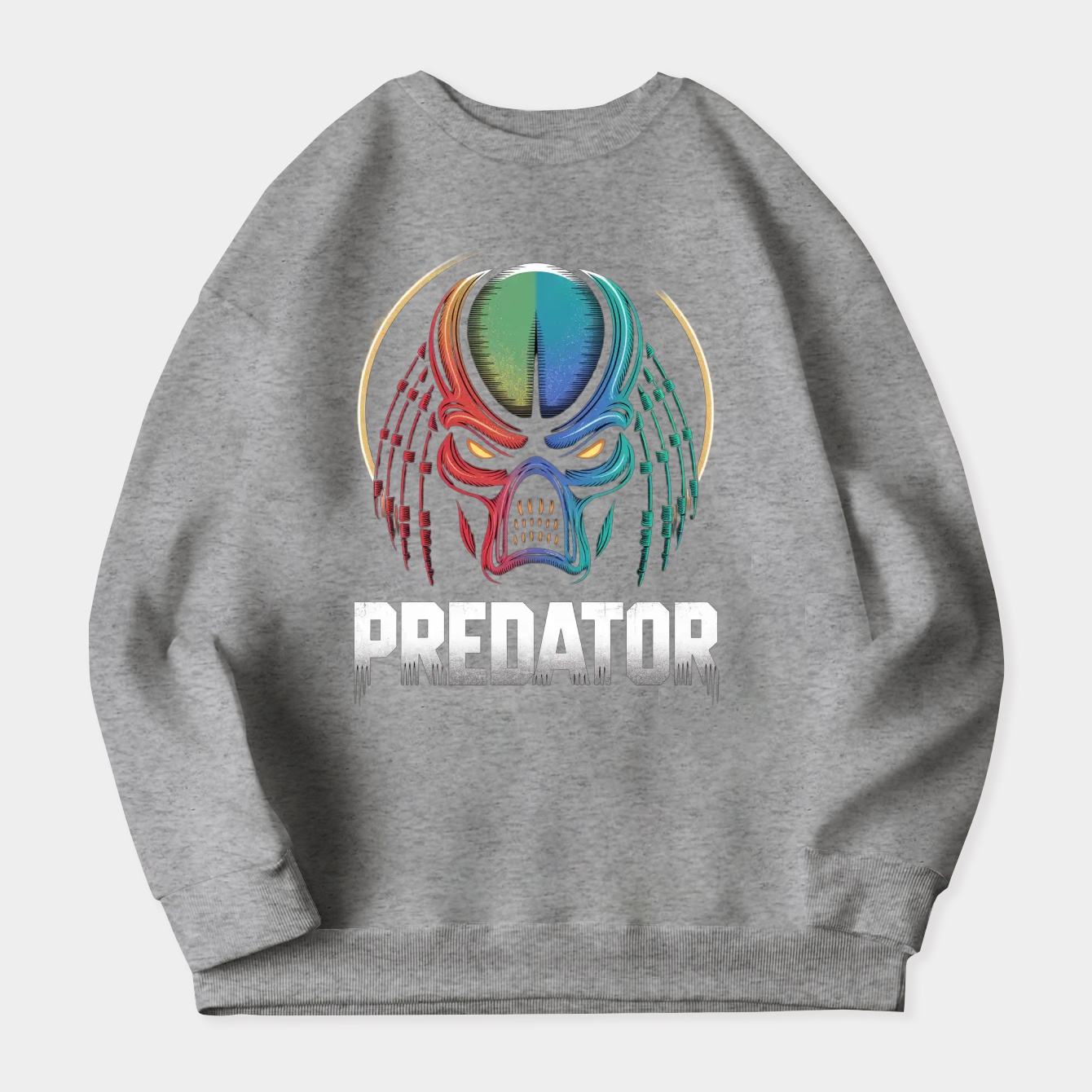 Alien Predator Circle Pose Women's Plus Size Sweatshirt