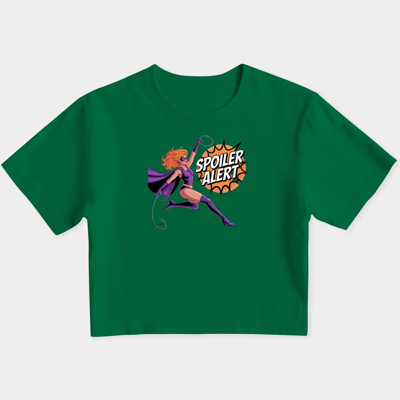 Spoiler Alert! Women's Slim Fit Baby Tee