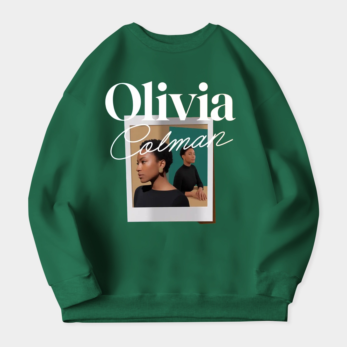 Olivia Colman Women's Plus Size Sweatshirt