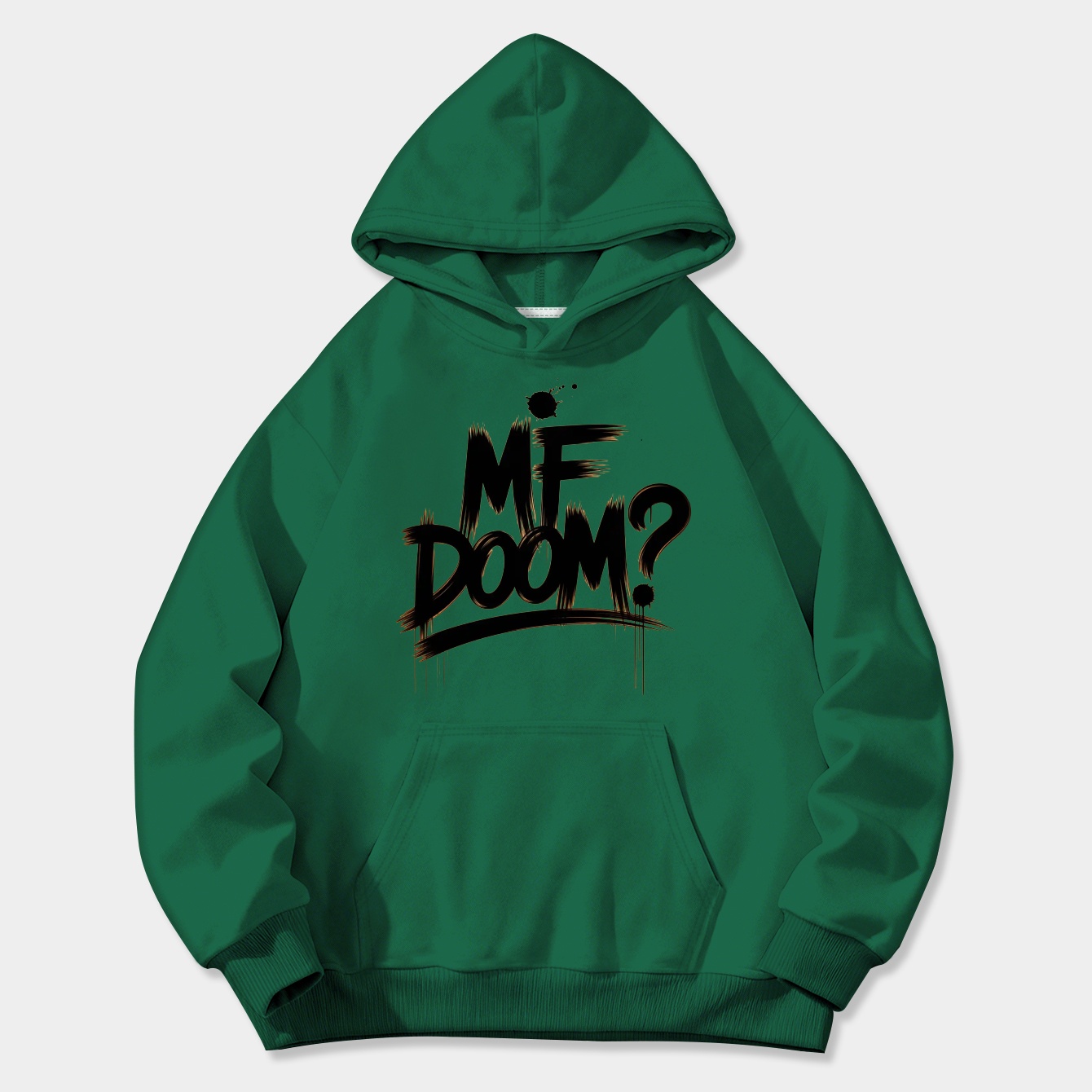 Mf-Doom Ink Blots Women's Plus Size Hoodie
