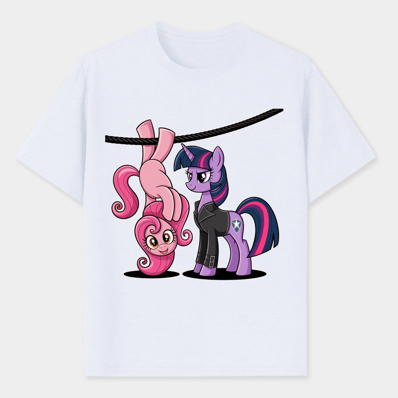 Tactical Pony Duo Men's Performance Athletic T-Shirt