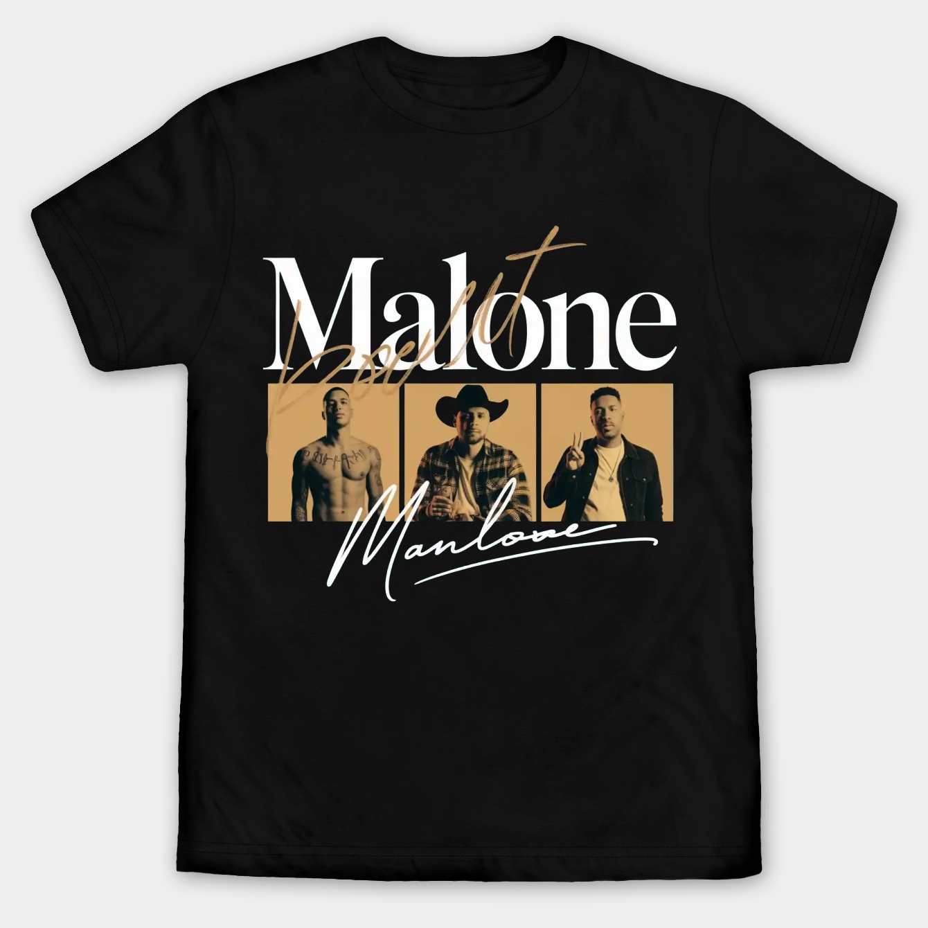 Post Malone Vintage 90s Men's Big & Tall T-shirt